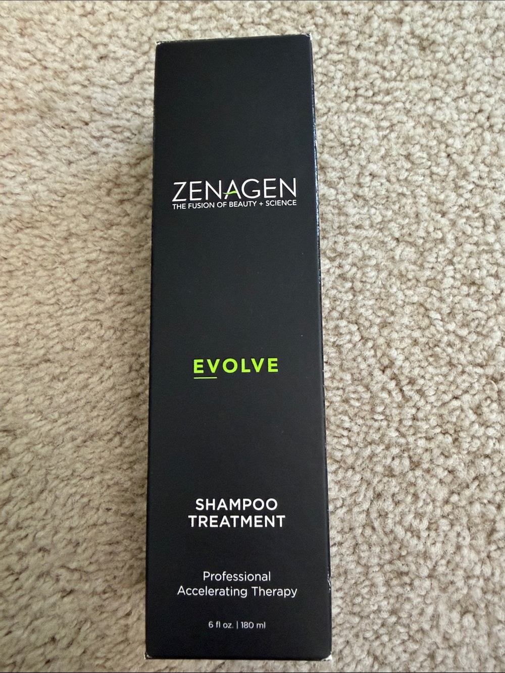 - Zenagen Evolve Shampoo Treatment never been open. Salon price $60